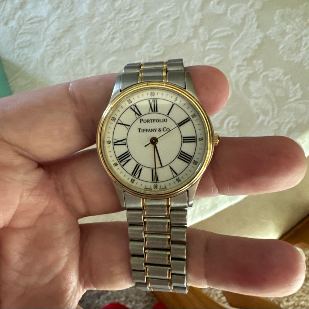 Tiffany and Company watch.